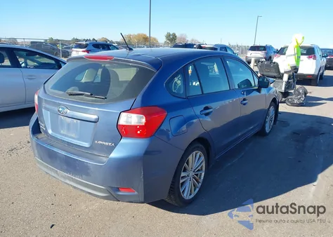2012 Subaru Impreza 2.0I Premium z USA, uszkodzony, nr VIN JF1GPAD66CH244598